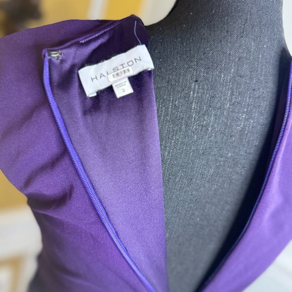 HALSTON GIOVANNA GOWN IN MATTE JERSEY - Picture 10 of 12